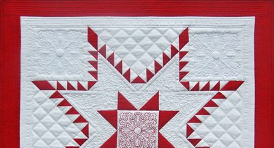 Aurora Feathered Star Quilt WeAllSew