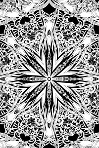 Fantastical Designs Coloring book by Paula Nadelstern