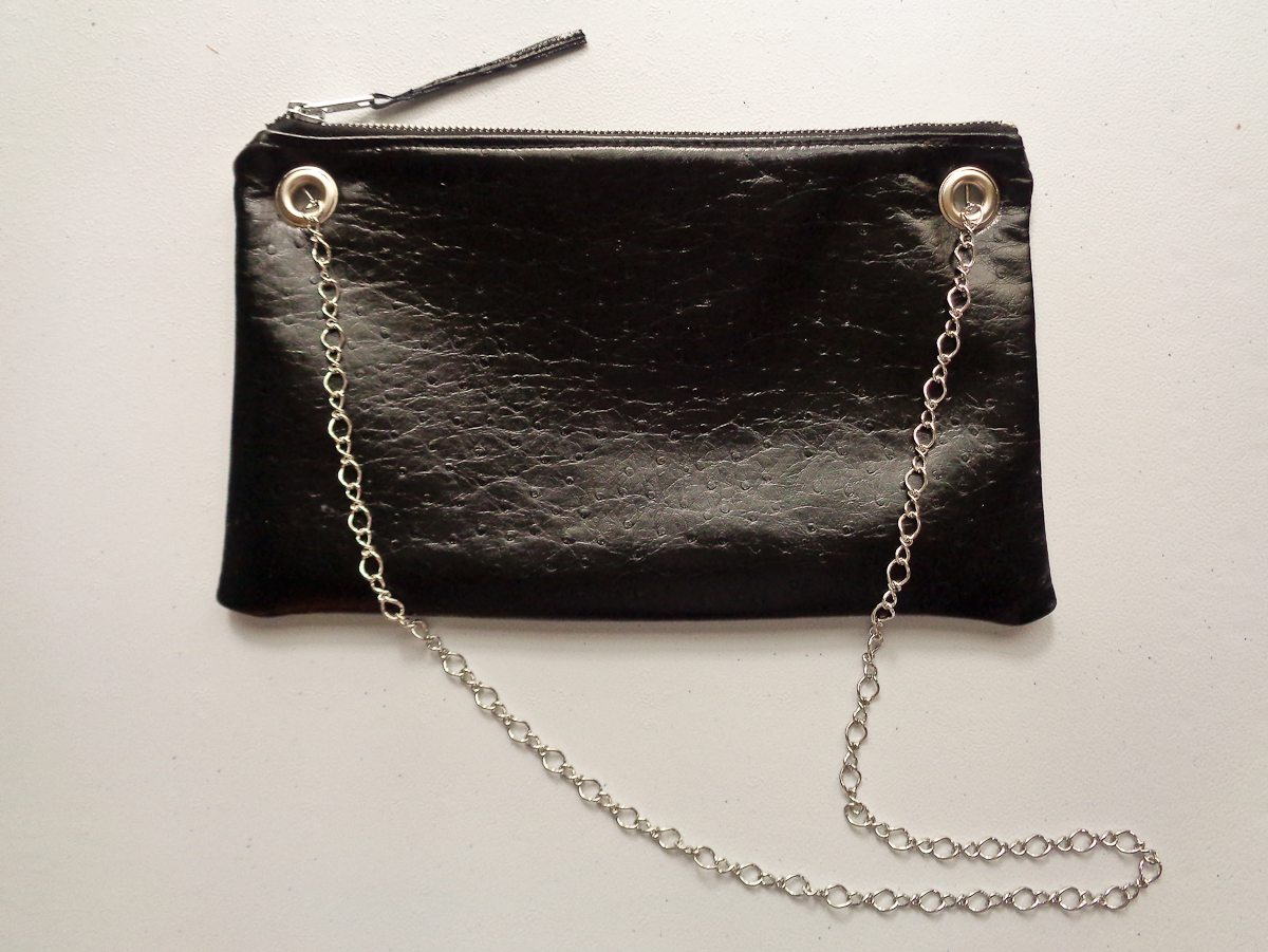 Clutch With Detachable Chain Strap • WeAllSew • BERNINA USA’s blog, WeAllSew, offers fun project ...