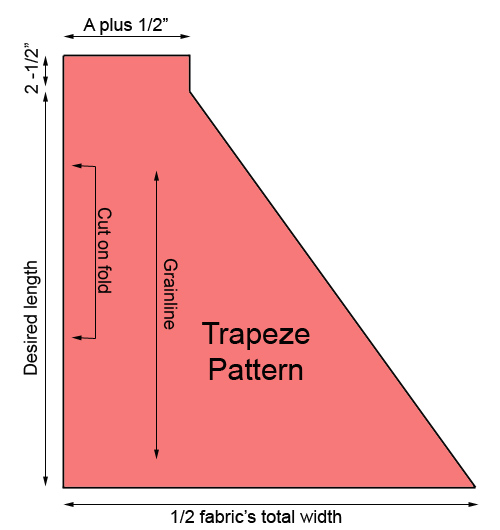 CoOl DIY - DIY Cross Back Top (trapeze shape) - step by step