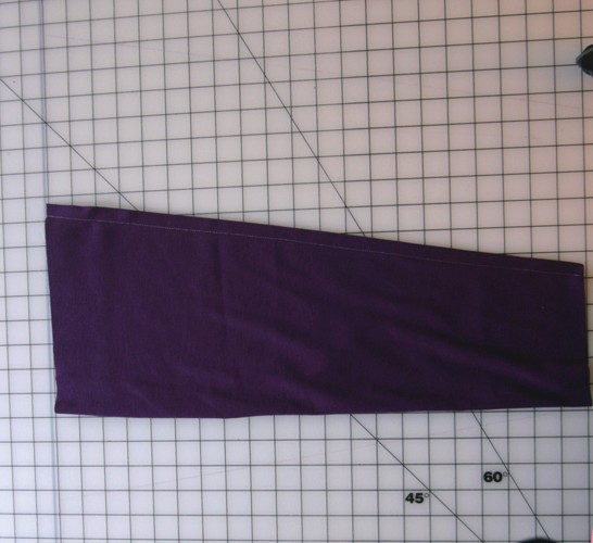Chic Wrap - stitch sleeve seam