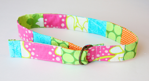 Scrap-Pieced Belt | Clever Sewing Projects To Upcycle Fabric Scraps