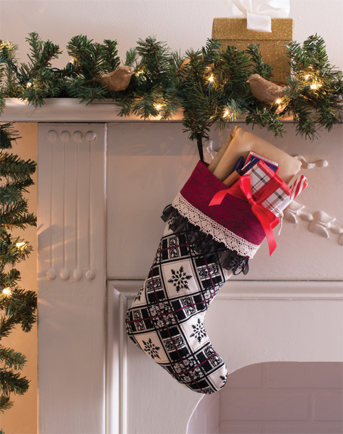 How to Make a Quilted Holiday Stocking - WeAllSew