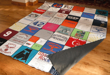 T shirt blanket backing new arrivals