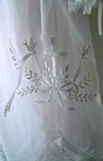 Upcycle a Wedding Dress Into a Christening Gown, Part 1: Planning