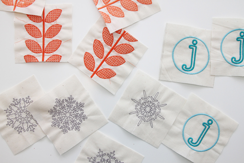 How to Make Embroidered Fabric Coasters WeAllSew