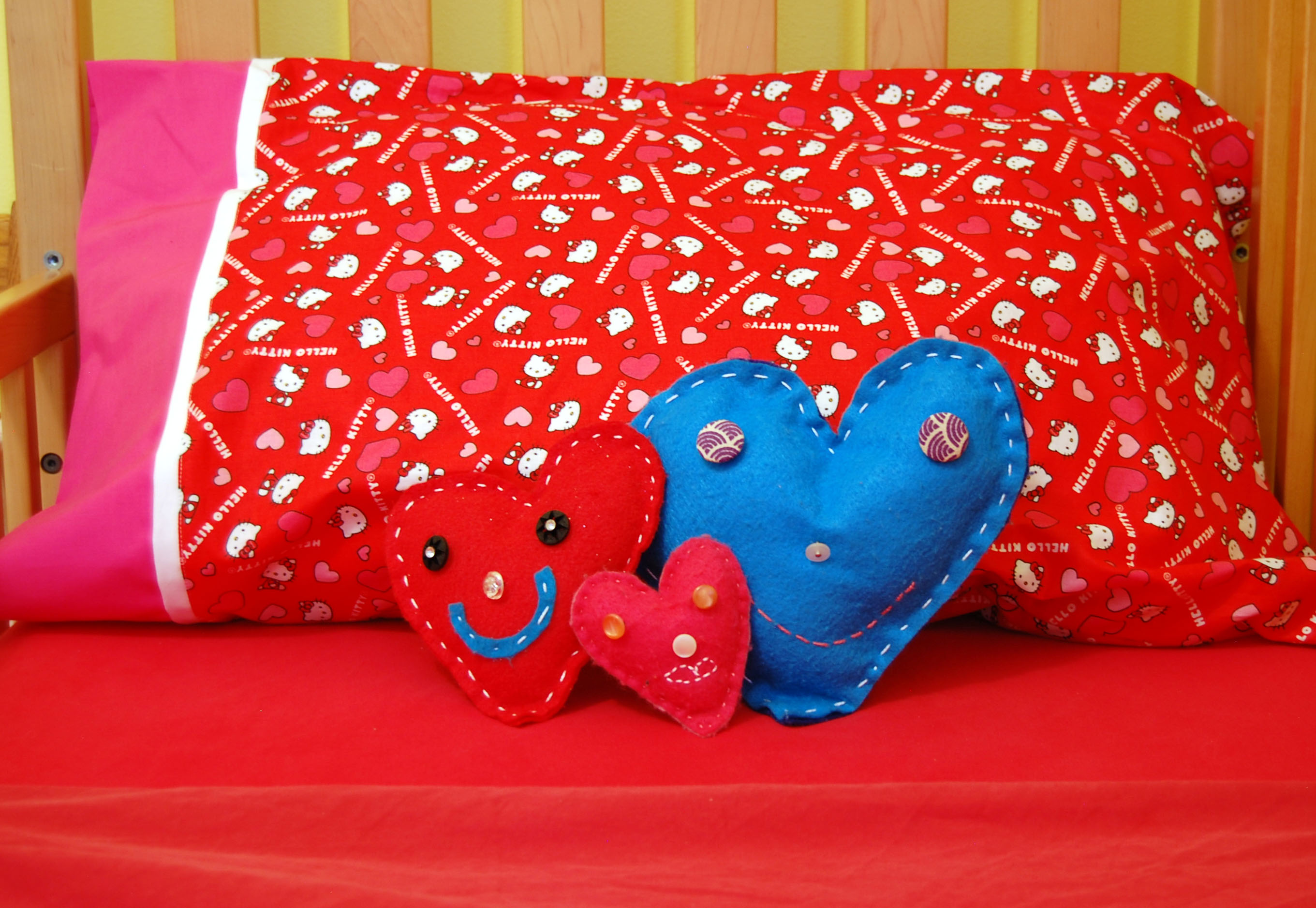 Simple Festive Pillowcases WeAllSew