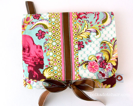 Simple Patchwork Pencil Case Tutorial - The Polka Dot Chair