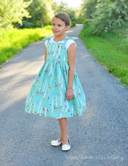 Pretty Easy Dress Patterns for Girls - Sunlit Spaces