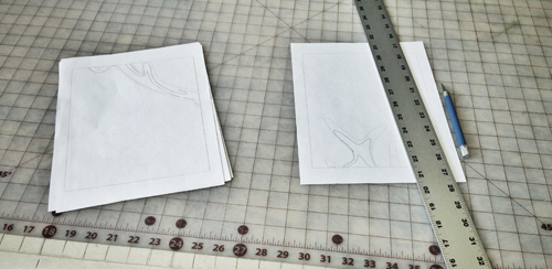 trim paper sheets