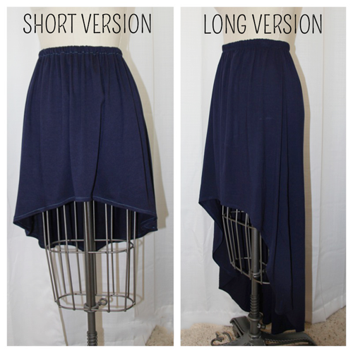 Low-High Skirt