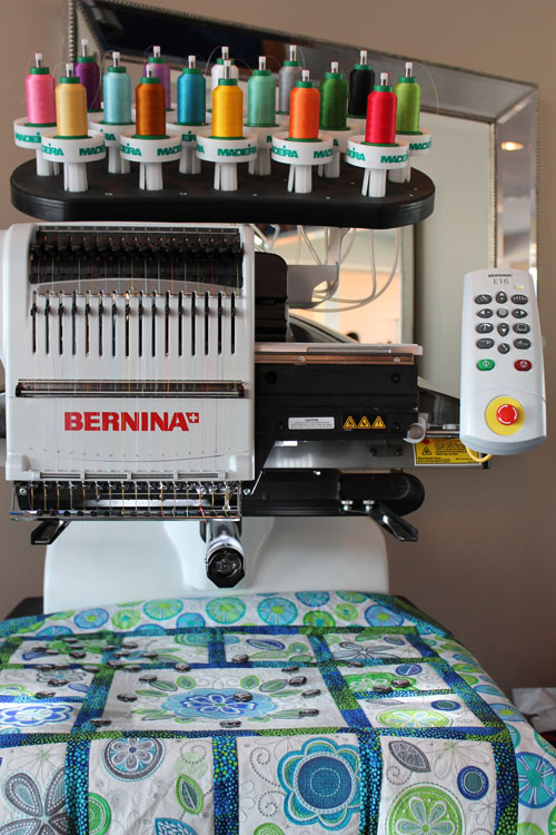 BERNINA E16 Pro Multi Needle Embroidery Machine