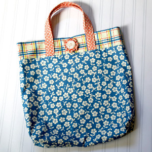 How to make a fat quarter tote bag