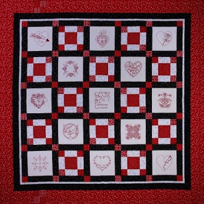 Quilt Red for womens heart health