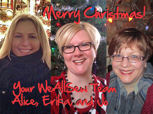 Merry Christmas from the WeAllSew team