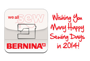 Wishing You Many Happy Sewing Days in 2014