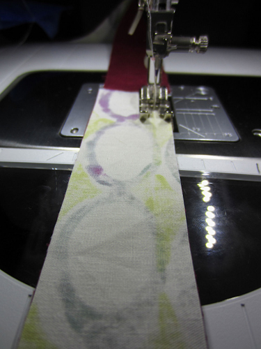 Teri Lucas on stitching perfect 1/4"-wide seams.