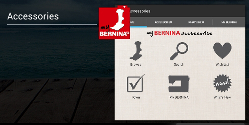 BERNINA Accessory App - for Android
