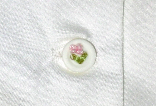 embroidered button