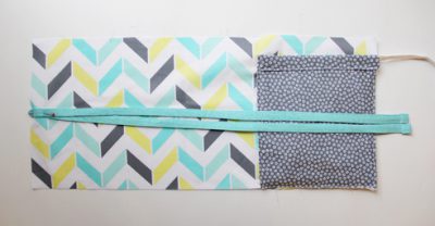 How to Make a Wrap Burp Cloth with Heat Retention Bottle Pocket - WeAllSew
