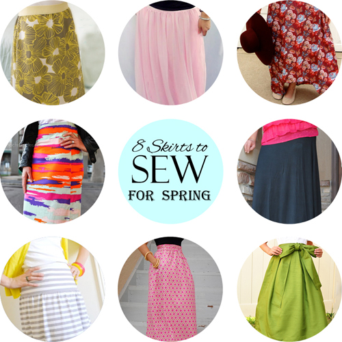 Maxi-Skirt Round-Up - Free sewing projects