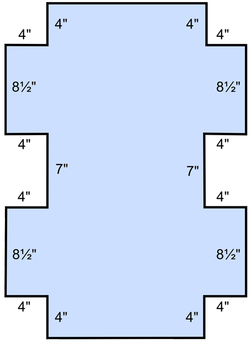 Oversize Duffle Bag Pattern