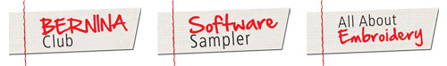 Software Sampler - BERNINA Club - All About Machine Embroidery
