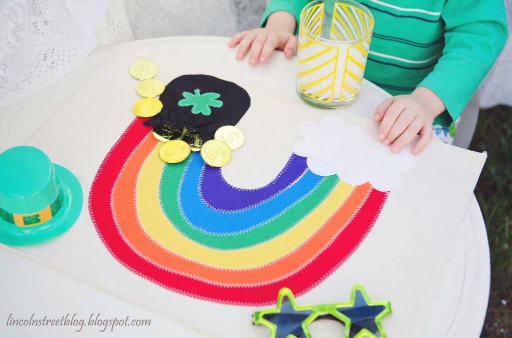 Pot of gold placemat