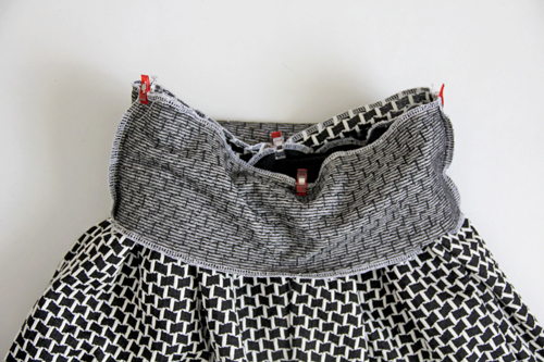 How to Sew an Asymmetrical Ruffle Skirt