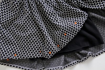 How to Sew an Asymmetrical Ruffle Skirt - WeAllSew