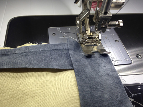 continue sewing