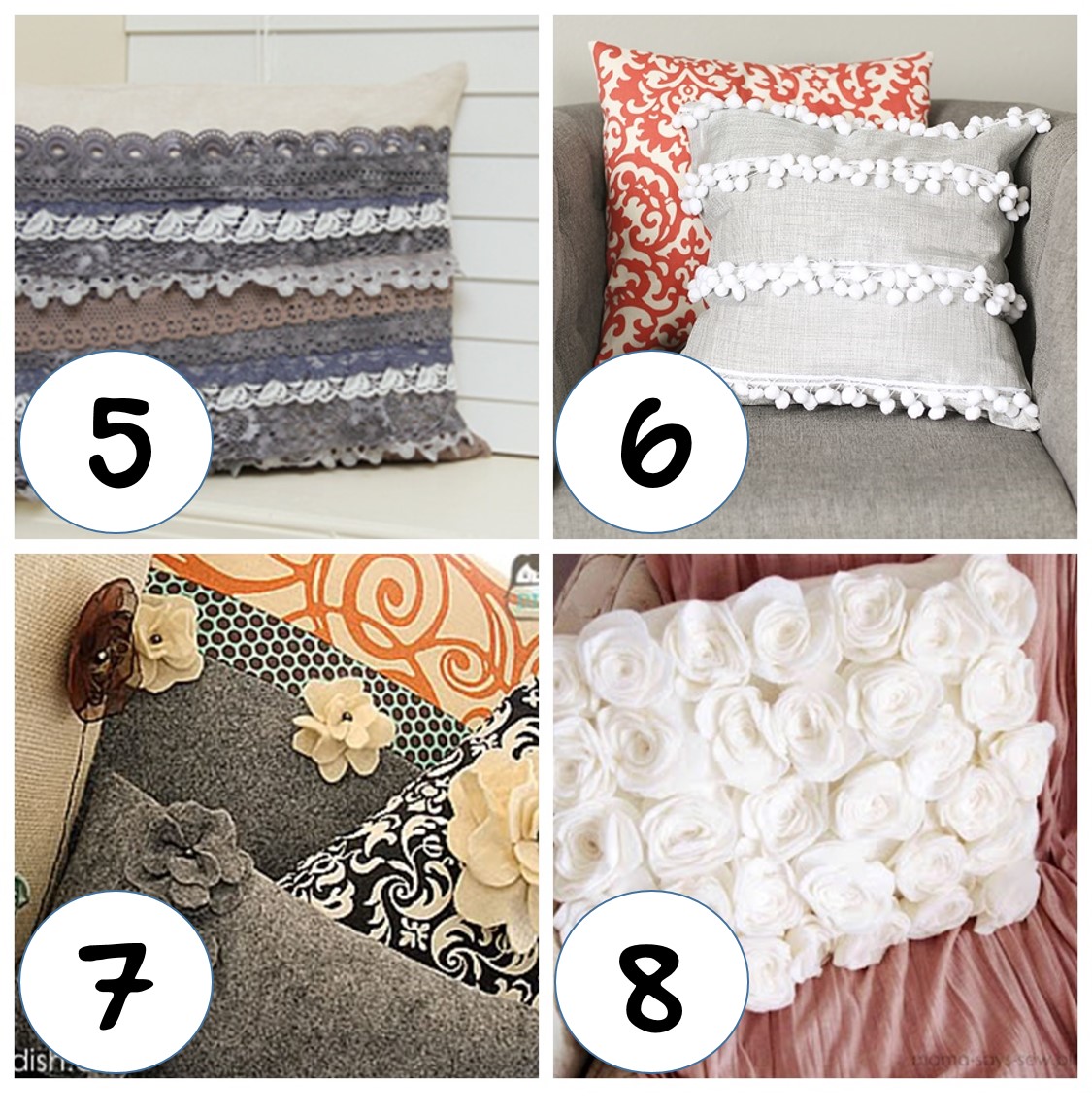 DIY decorative pillows