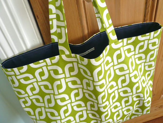 DIY Reversible Shopping Bag