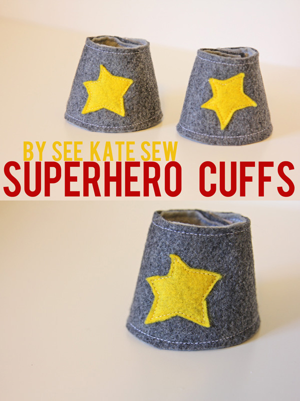 DIY Superhero Cuffs