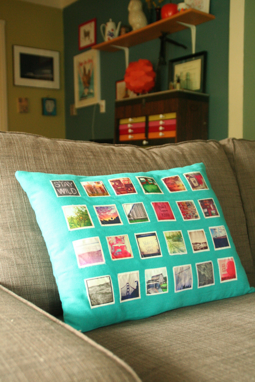 DIY Instagram Pillow