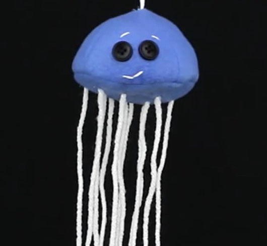 DIY Jellyfish Cat Toy