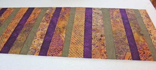 sew strips together
