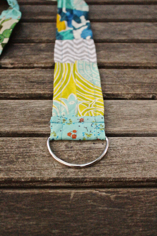 DIY Adjustable Patchwork Camera Strap - WeAllSew