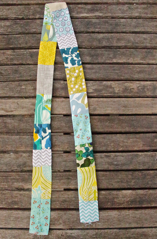 DIY Adjustable Patchwork Camera Strap - WeAllSew