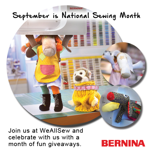 BERNINA celebrates national sewing month