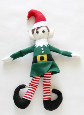 DIY Christmas Elf - WeAllSew