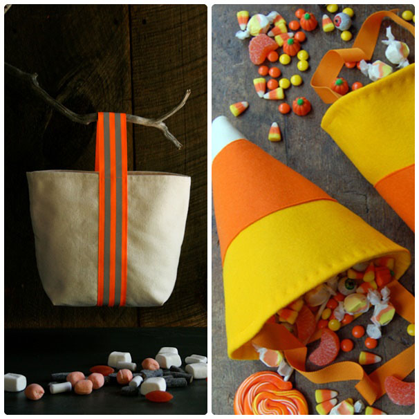 DIY halloween tote