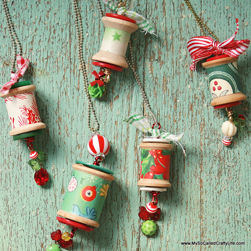 Handmade Christmas Tree Decorations - WeAllSew