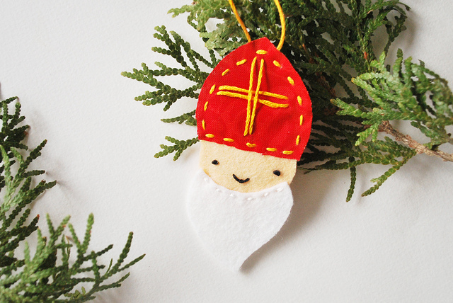 DIY Saint Nicholas Ornament