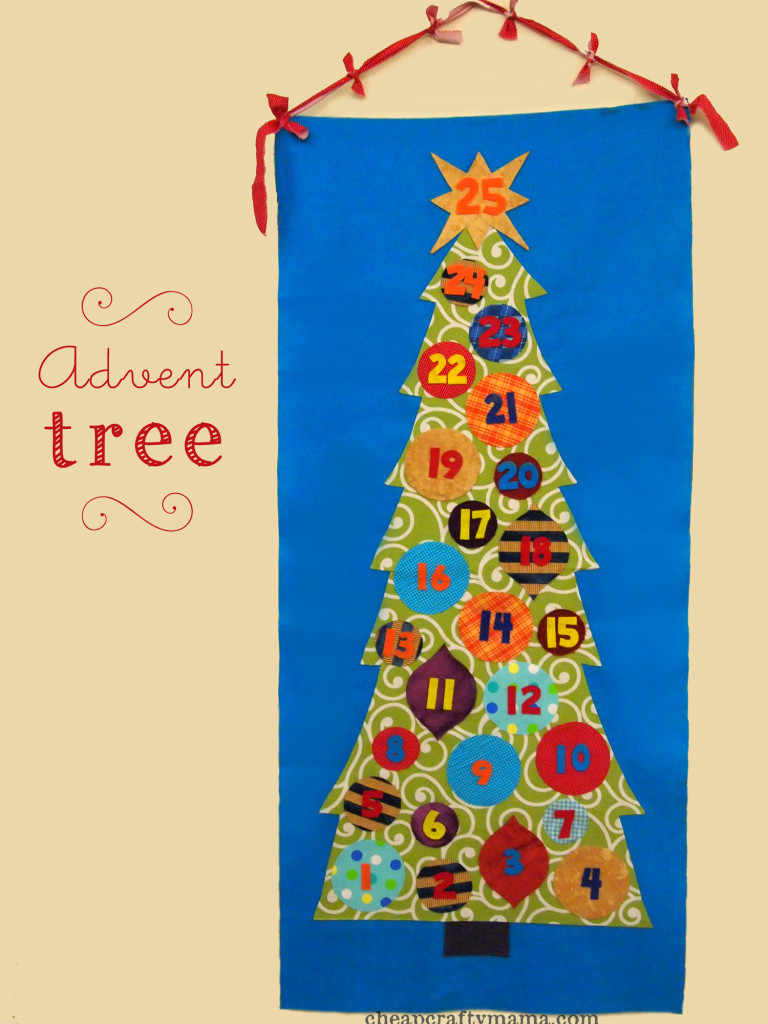 DIY Advent Tree