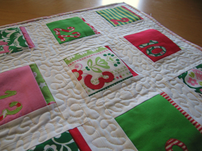 DIY Advent Quilt