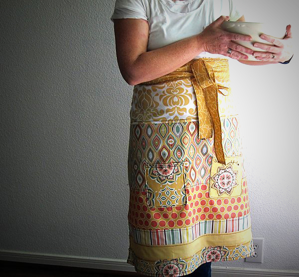 DIY so very thankful apron