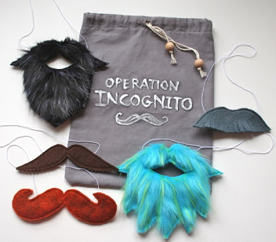 DIY kids disguise kit