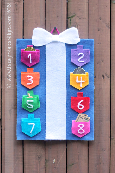 DIY Hanukkah Gift Holder