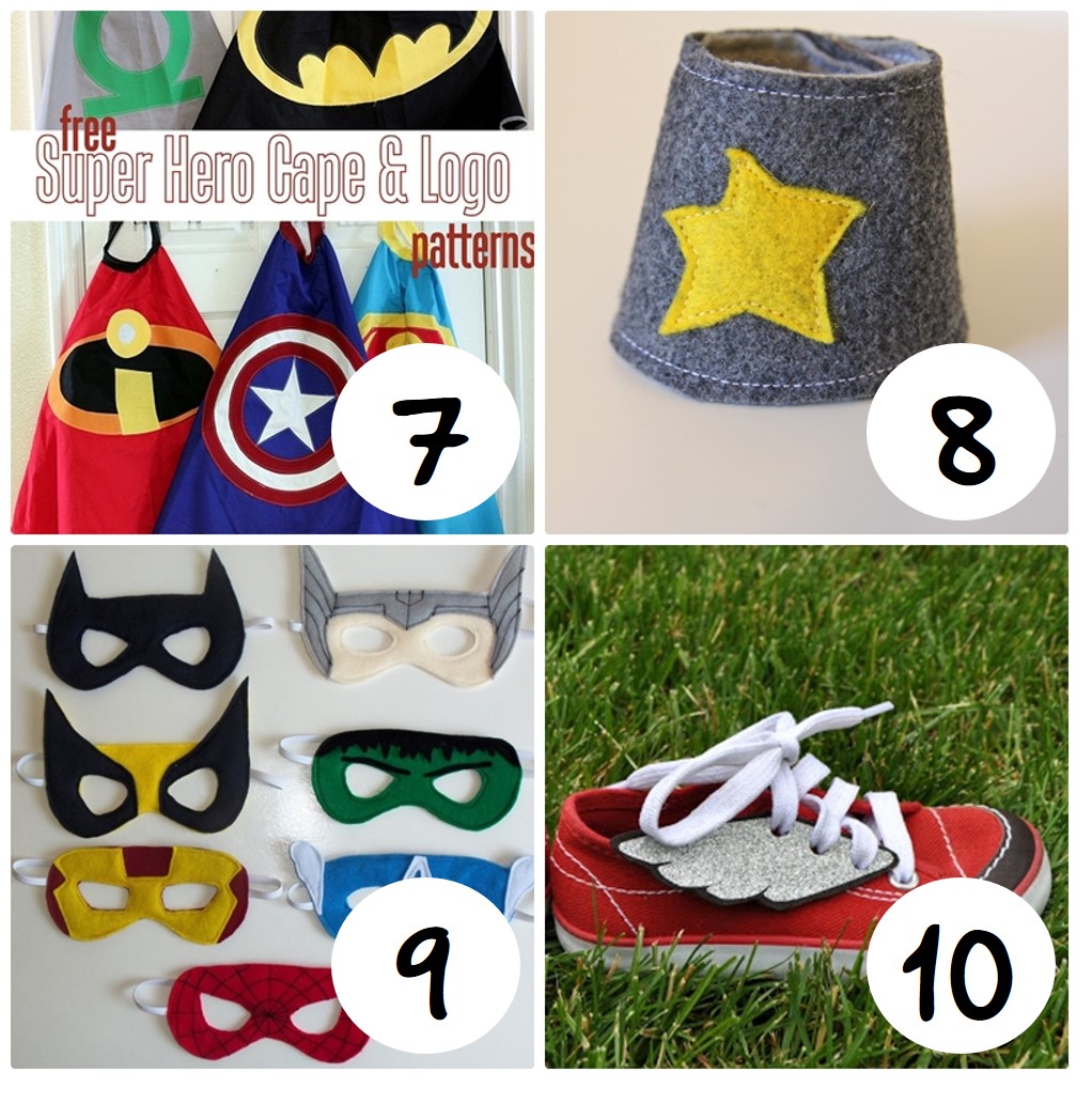 DIY Superhero Accessories WeAllSew